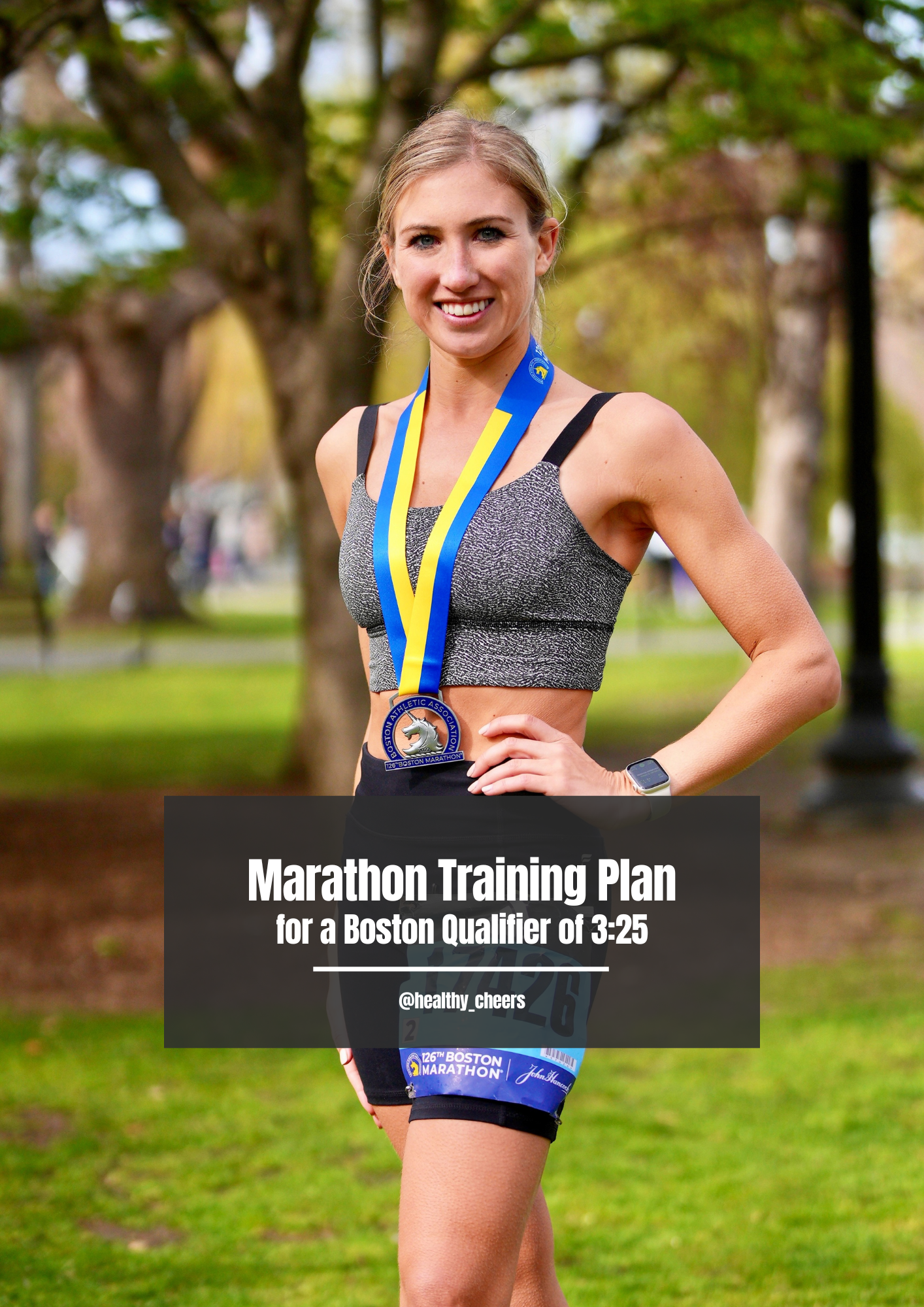Healthy Cheers 3:25 Marathon Plan